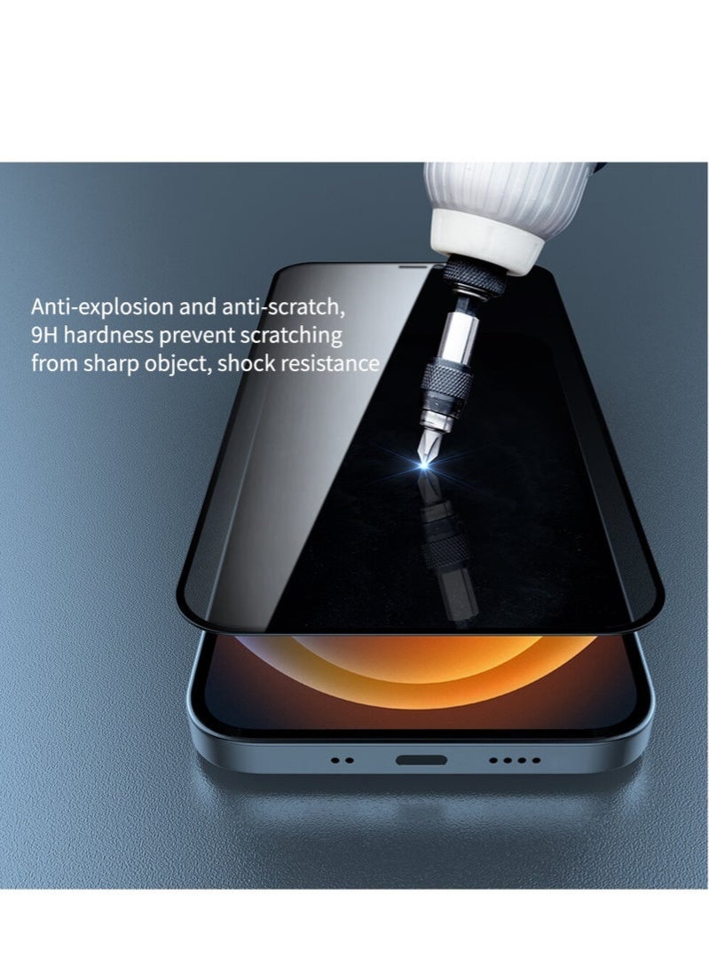 S-TOP Privacy Anti-Spy Matte Film Screen Protector For Apple iPhone 16 pro max Black - Image 2