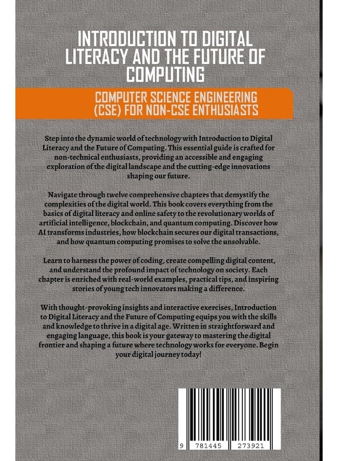 Introduction to Digital Literacy and the Future of Computing: Computer Science Engineering (CSE) for Non-CSE Enthusiasts  - Image 2