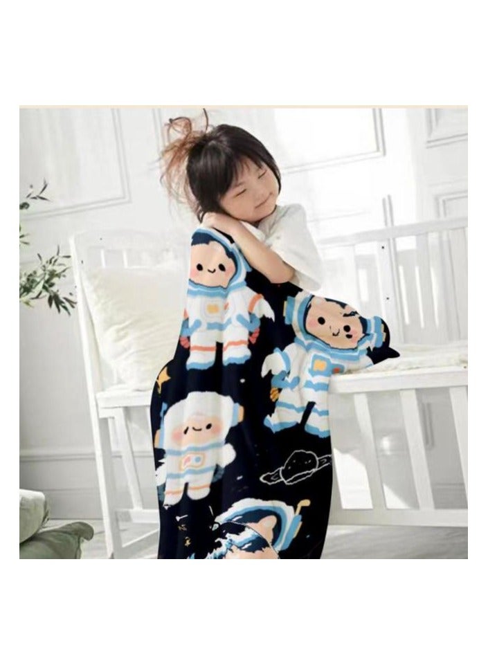 general Flannel thin blanket (warm and comfortable, suitable for sleep, gaming, dust removal and sandproof) 150cm*200cm - 955 - Image 3