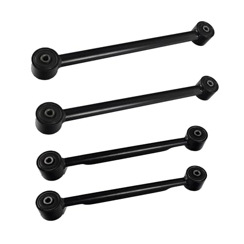 IBESTWOLF 4PCS Rear Suspension Upper Lower Trailing Control Arms LH and RH for 2002-2009 Chevy Trailblazer GMC Envoy for 2004-2007 Buick Rainier for 2005-2009 Saab 9-7x - Image 1