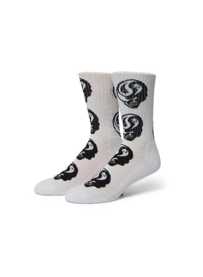Huf Astral Skull Crew Sock