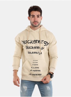 WHITE RABBIT Front Printed Hoodie  - Image 1