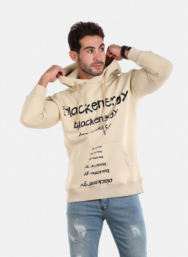 WHITE RABBIT Front Printed Hoodie - Image 4