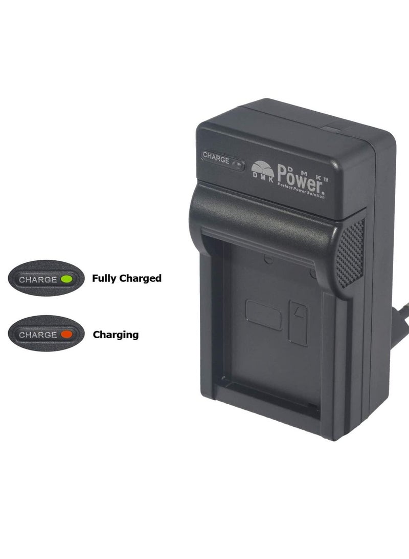 DMK Power شاحن DMK POWER TC600E متوافق مع Kodak KLIC-5001 K7005 Panasonic CGA-S004E Fujifilm NP-40 Samsung SLB-0737 SLB-0837 Sanyo NP-40 D-Li8 Benq Dli-102 Minolta NP-1 و DE-992 BC-40 SBC-L5 - Image 3