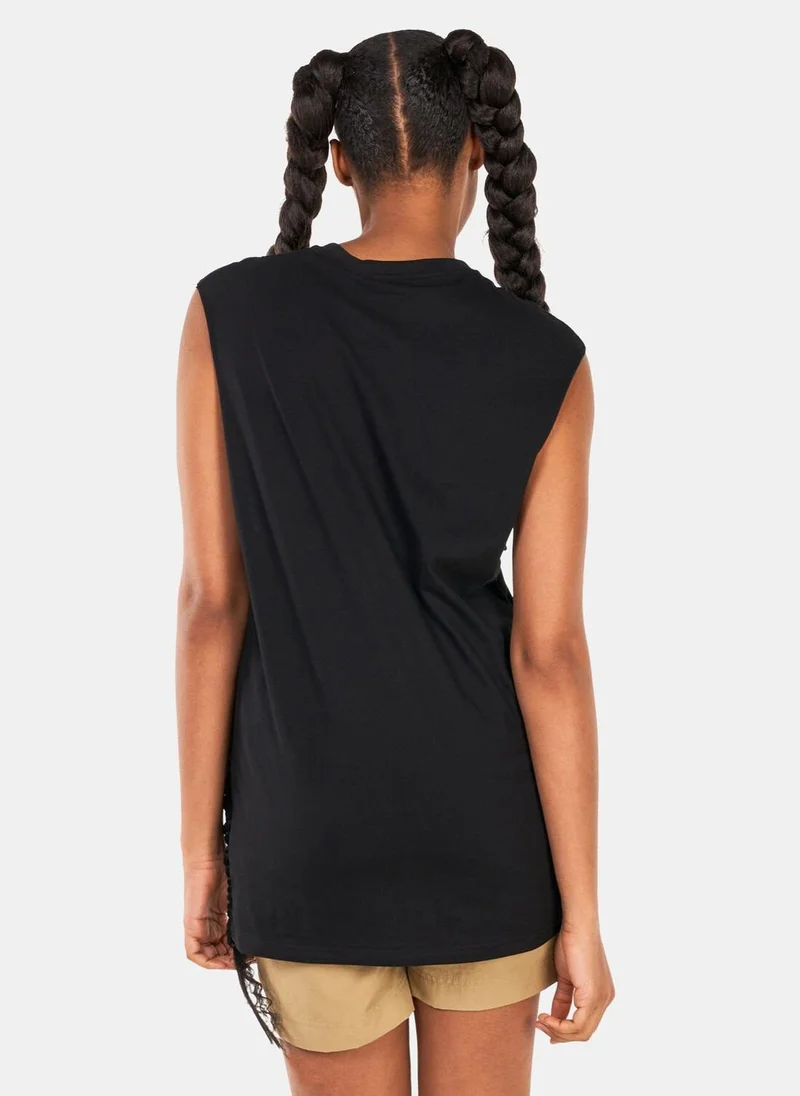 NEW ERA NBA Logo Script Sleeveless T-Shirt