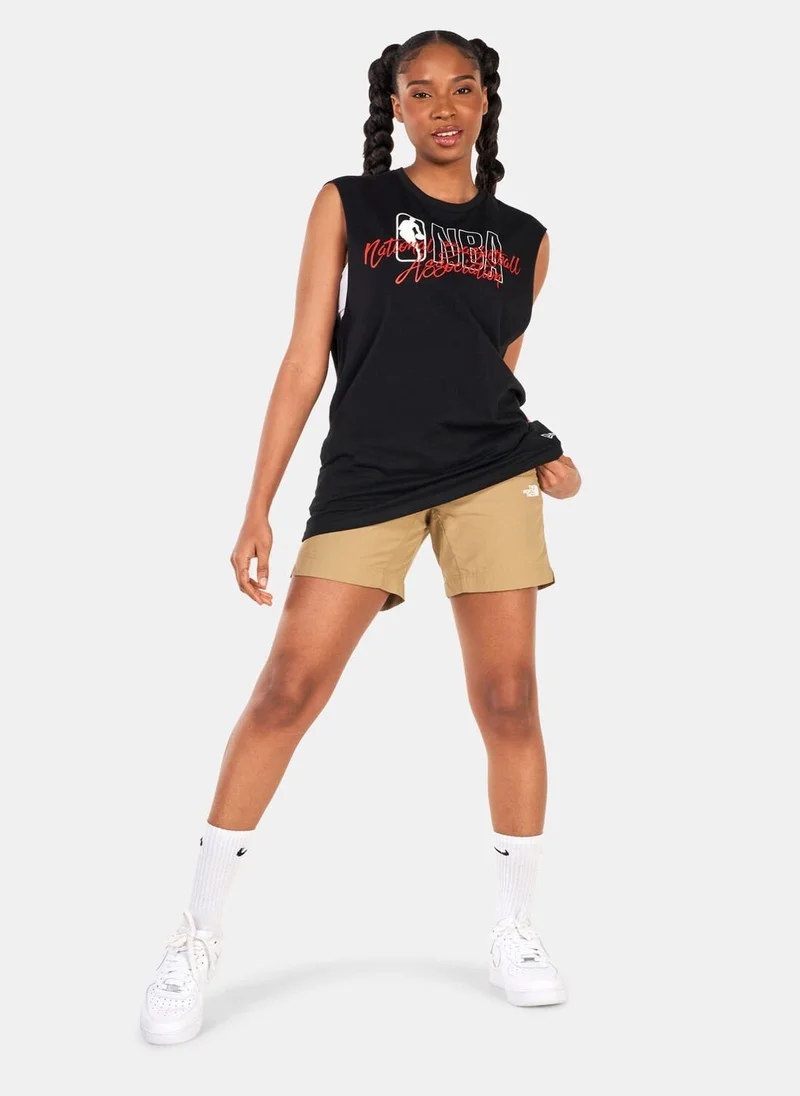 NEW ERA NBA Logo Script Sleeveless T-Shirt