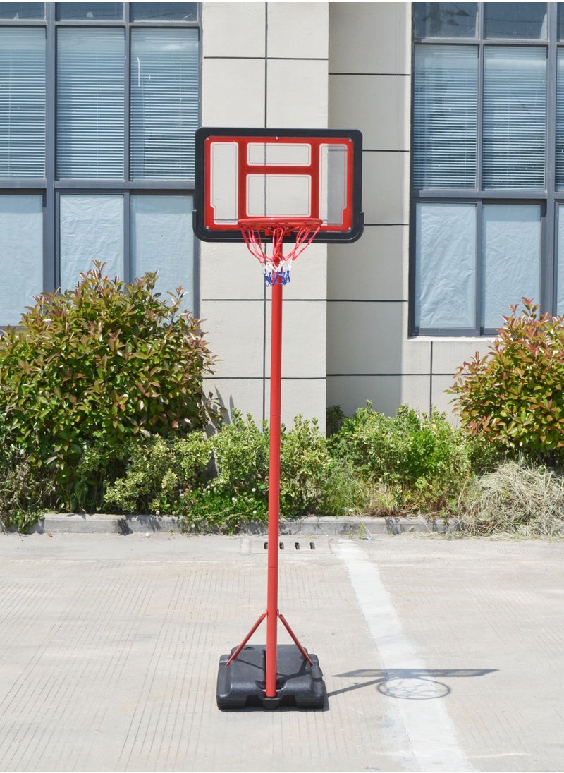 PENG GENERAL Basketball Hoop with Adjustable Stand for Kids Red  - Image 5