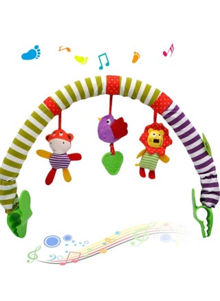 Baby Infant Kid Toy Soft Plush Stroller Clip Bed Crib Pram Hanging Animals Zebra Lion Monkey Arch Squeak Rattle Teether Activity Bar with - pzsku/ZDB762DC34D9D929821AFZ/45/_/1723021110/0132a11f-2f41-467b-a3a1-d07b011f6637