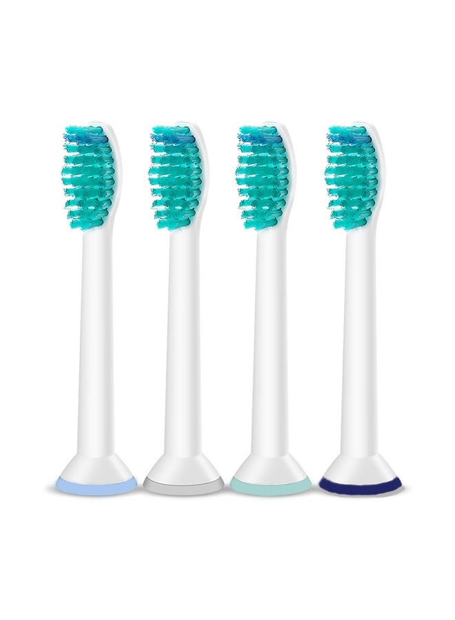 Depend 4-Piece Electrictooth Replacement Brush Heads Compatiable with Philips Sonicare P-HX-6014/HX6014 - Image 1