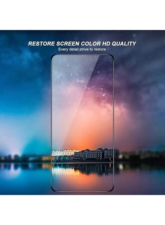 JOMILA 2 Pack Vivo V60 Lite 5G Screen Protector, 9H Tempered Glass Screen Protector for Vivo V60 Lite 5G, Full Coverage Bubble-Free Tempered Film, Anti-Scratch Film - Image 3