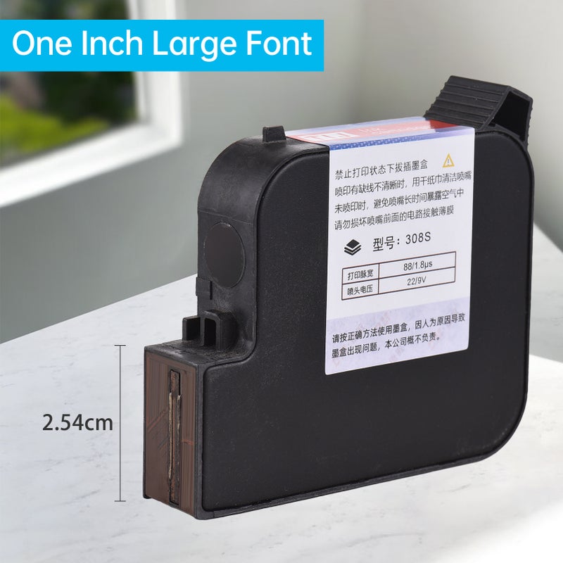 308S Ink Cartridge Replacement Quick-Drying 45ml for M20/T50 Handheld Inkjet Printer(Green) - Image 4