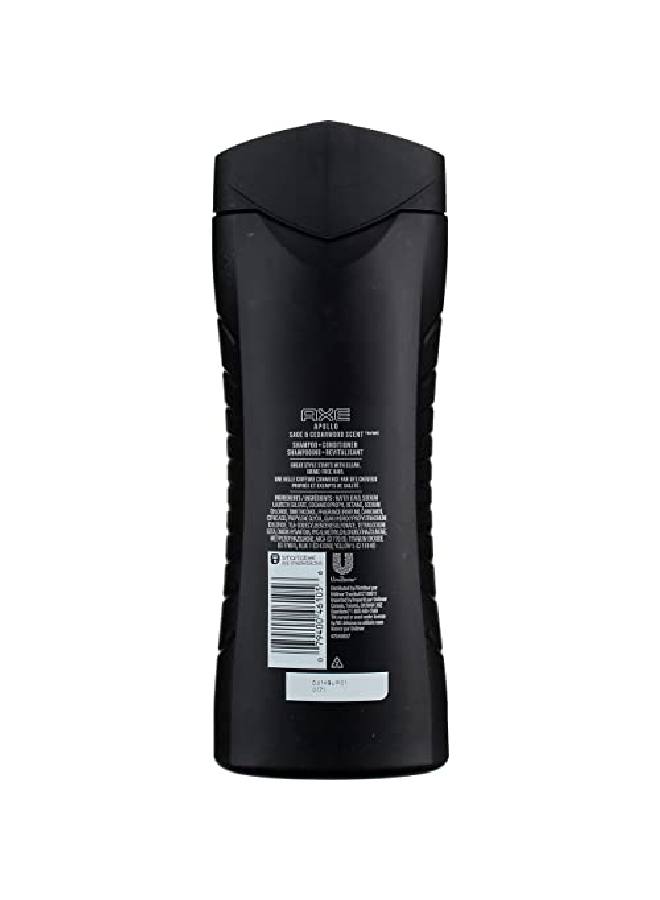 Axe Hair 2In1 Shampoo + Conditioner Apollo 16 Oz (Pack Of 2) - Image 4