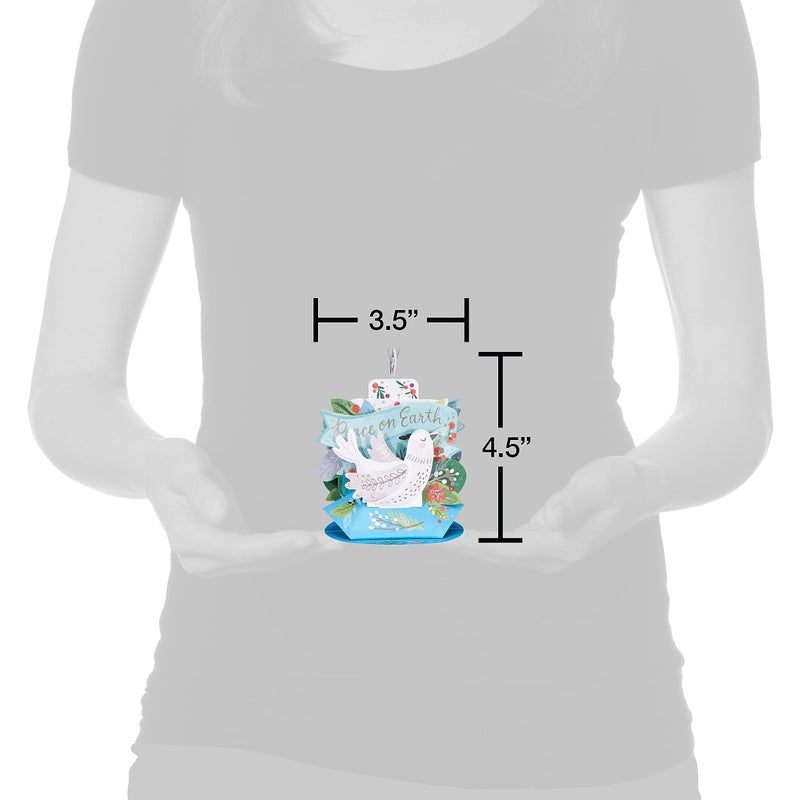 آميريكان جريتنغز تحية أمريكية لحظات السحرية الزخرفة المنبثقة الزخرفة الجمع (السلام على الأرض) - Image 5