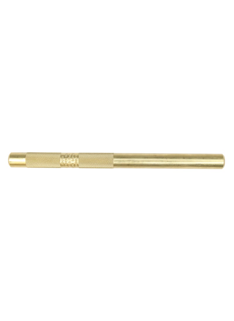 Mayhew Tools Mayhew Tools 25076 Brass Knurled Drift Punch, 1/2" - 13 mm x 7"  - Image 1
