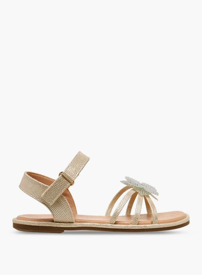 سيليست Girls Hook & Loop Sandals Ramadan Collection