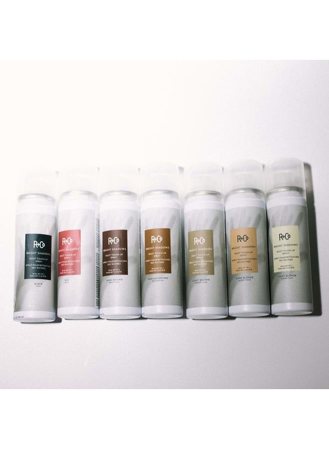R+Co Bright Shadows Root Touch-Up Spray - Medium Brown, 1.5 Oz. - Image 3
