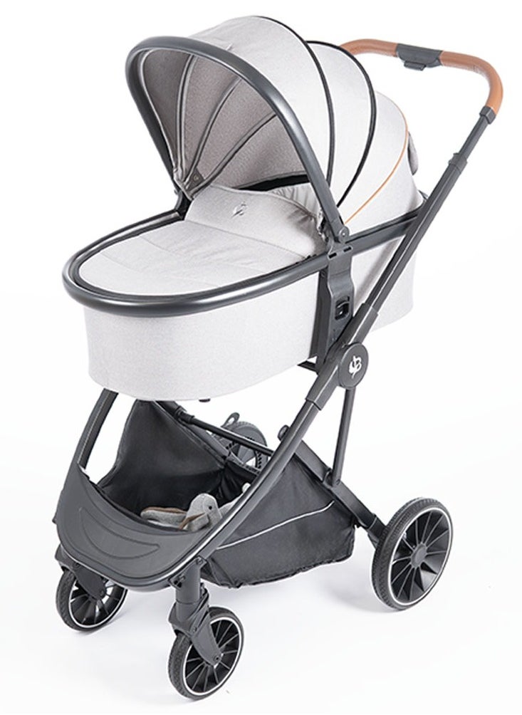 Bumble & Bird Bumble & Bird - Carrycot - Grey  - Image 1