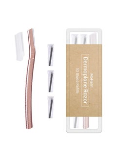 Dermaplane Razor For Face Professional Facial Razors For Women Face With 30 Blade Refills Eyebrow Razor For Women And Men Pink - pzsku/ZDB76BB5CBE2CA64DCA11Z/45/_/1720850019/aab3d7f6-8b27-4ee4-b96d-698c45089111