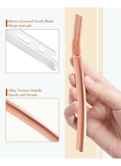 Dermaplane Razor For Face Professional Facial Razors For Women Face With 30 Blade Refills Eyebrow Razor For Women And Men Pink - pzsku/ZDB76BB5CBE2CA64DCA11Z/45/_/1720850020/d8506c8f-37d9-4555-90b5-5ec8c986da0b