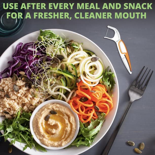 Plackers Orthopick Flosser for Braces, Pack of 2 (36 Flossers Each) - Image 5