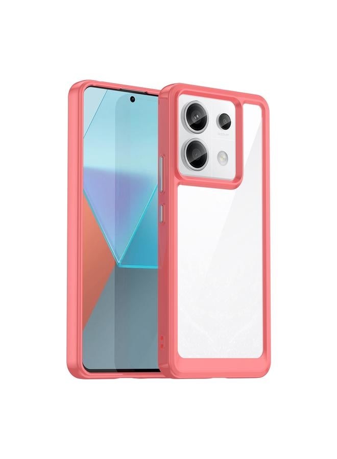 The Bros Case For Xiaomi Redmi Note 13 Pro 5G Colorful Series Acrylic Hybrid TPU Phone Case