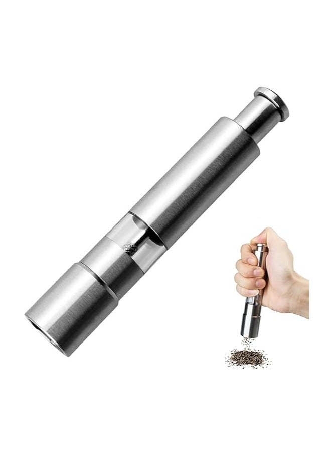 304 Stainless Steel Manual Spice Grinder Grinder, Easy to Grind All Kinds of Spices, Adjust Grind Level, Perfect for Adding Unique Flavor to Your Dishes|From Generic - Image 1