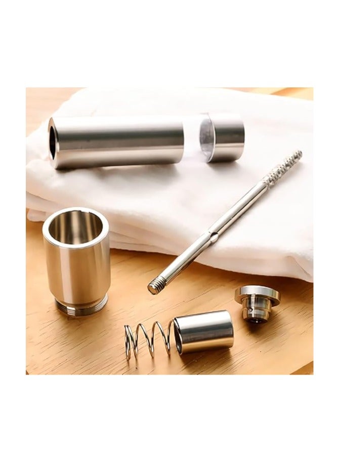 304 Stainless Steel Manual Spice Grinder Grinder, Easy to Grind All Kinds of Spices, Adjust Grind Level, Perfect for Adding Unique Flavor to Your Dishes|From Generic - Image 2