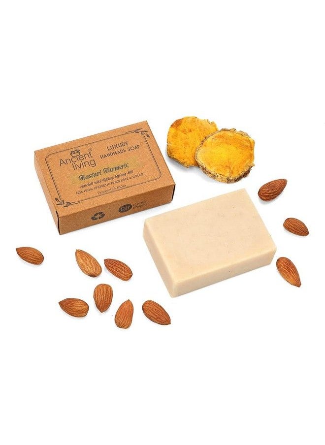 Ancient Living Kasturi Soap Set Of 4 (100Gms)  - Image 3