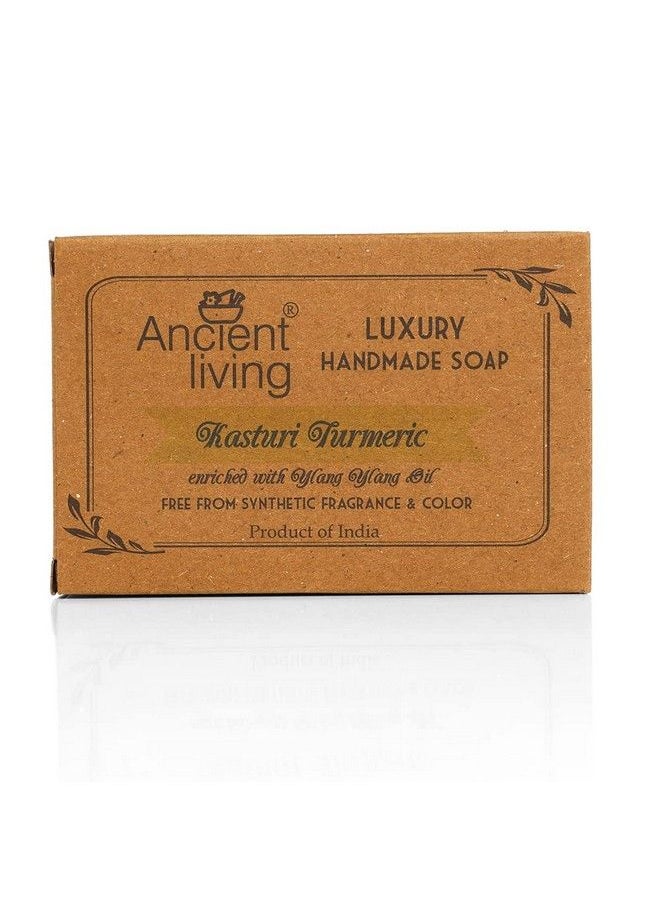 Ancient Living Kasturi Soap Set Of 4 (100Gms)  - Image 4
