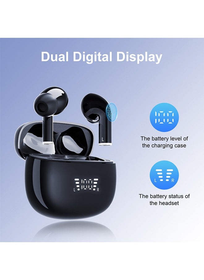 X-level - Wireless Bluetooth Earphones 5.3 with Wireless Charging Case,SP26 Wireless Earbuds,In-ear Earphones Stereo Wireless Earphones Built-in Mic ENC Clear Call,LED Display,IPX4 Waterproof Sport Headphones - Image 1