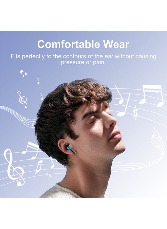 X-level - Wireless Bluetooth Earphones 5.3 with Wireless Charging Case,SP26 Wireless Earbuds,In-ear Earphones Stereo Wireless Earphones Built-in Mic ENC Clear Call,LED Display,IPX4 Waterproof Sport Headphones - Image 1