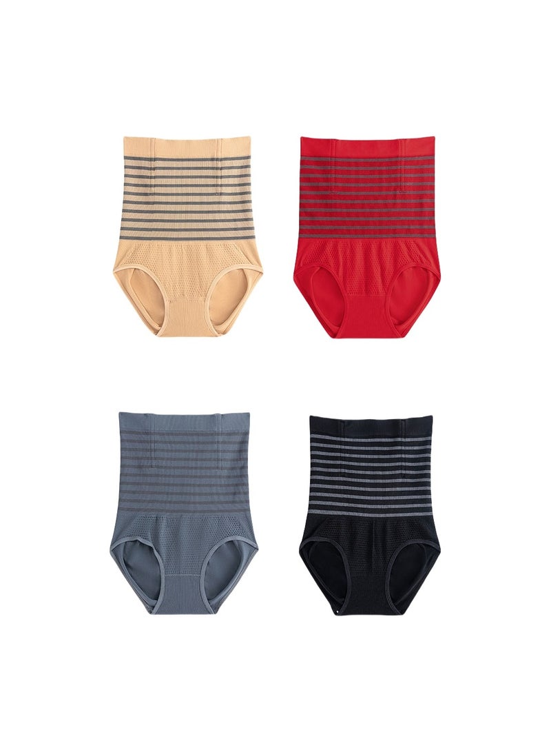 KUYING High Waisted Anti Glare Postpartum Waist Cinching And Hip Lifting Safety Pants For Body Shaping Set Of 4 - Image 1