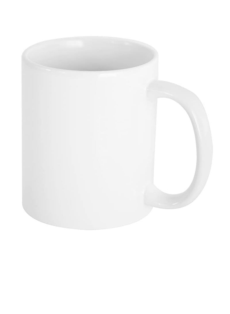 AKDC  Mugs 400ML Blank Plain White Large Handle Coffee Mug with Smash Proof Boxes (Pack of 24) - Image 2