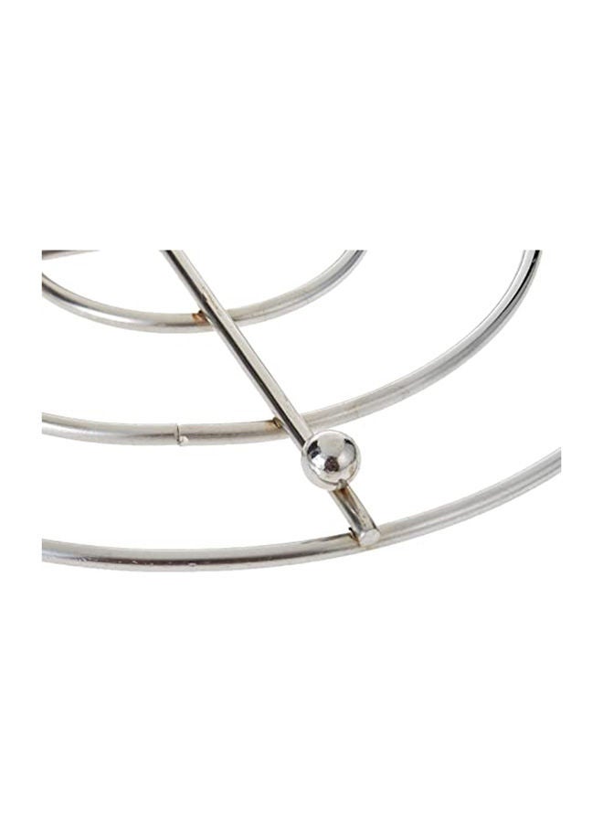 AKDC Hot Pot Holder Hot Dish Stand Plated Stainless TableTeapot Kitchen (Round 17 CM) - Image 3