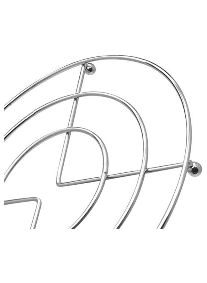 AKDC Hot Pot Holder Hot Dish Stand Plated Stainless TableTeapot Kitchen (Round 17 CM) - Image 2