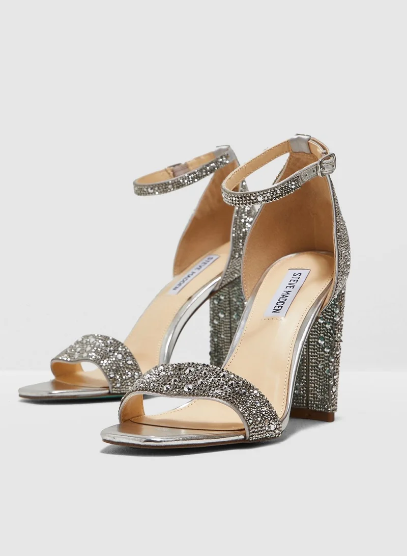 STEVE MADDEN Rina Block Heel Sandal