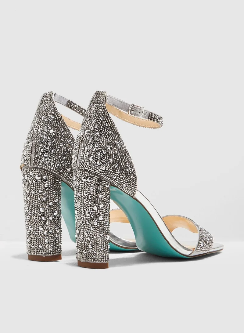 STEVE MADDEN Rina Block Heel Sandal