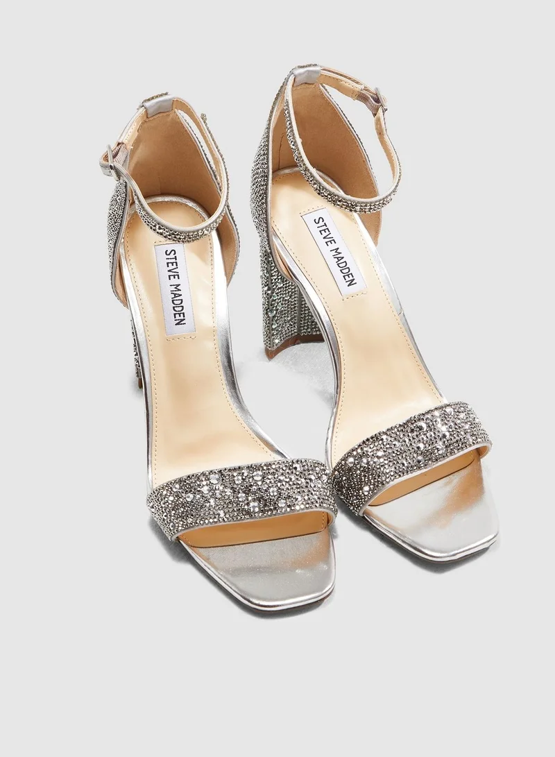 STEVE MADDEN Rina Block Heel Sandal