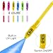 EODVICS 6 Pack Upgraded Invisible Ink Spy Pen with UV Light Magic Marker for Secret Messages Kids Birthday Party Easter Halloween Christmas Goodie Bags Toys Gifts for Kids Ages 3 - Image 3