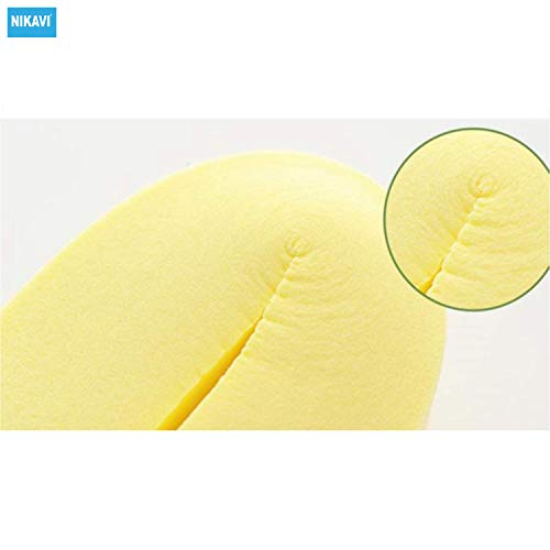 NIKAVI Polish Foam Car Wash Sponge, Lint Free - Scratch Free - Ultra Soft Automobile Cleaning Sponge, Multicolor (1Pc) - Image 4