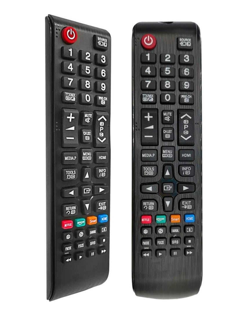 shopi.ae High-Performance BN59-01330A Upgraded Voice Remote Control: Universal Compatibility for Samsung Curved, QLED, LED, LCD, 8K & 4K Smart TVs Ergonomic Design Reliable Long-Lasting Durable Compatible Easy Setup Multi-functional Universal - Image 4