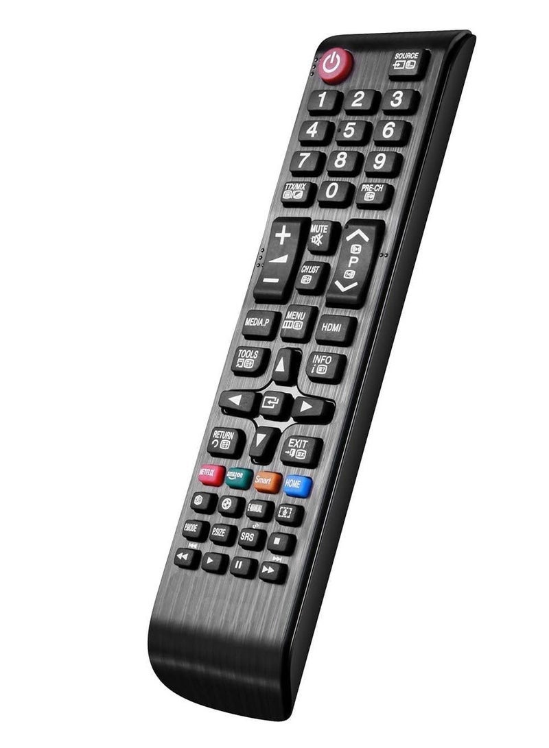 shopi.ae High-Performance BN59-01330A Upgraded Voice Remote Control: Universal Compatibility for Samsung Curved, QLED, LED, LCD, 8K & 4K Smart TVs Ergonomic Design Reliable Long-Lasting Durable Compatible Easy Setup Multi-functional Universal - Image 1