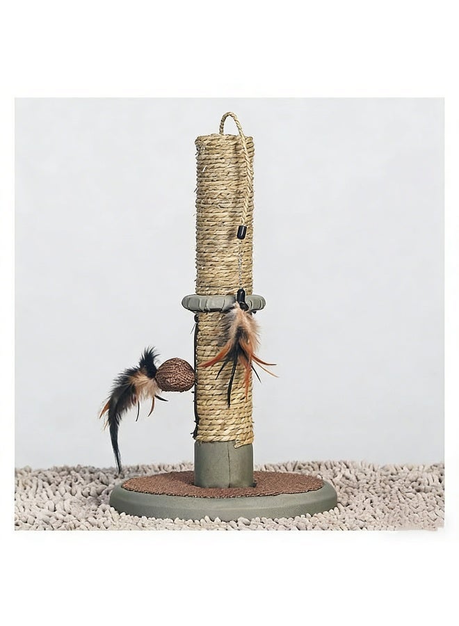 Cat Scratching Post Scratch Tree Scratcher with Toy for Large Small Cats Kittens - Image 4