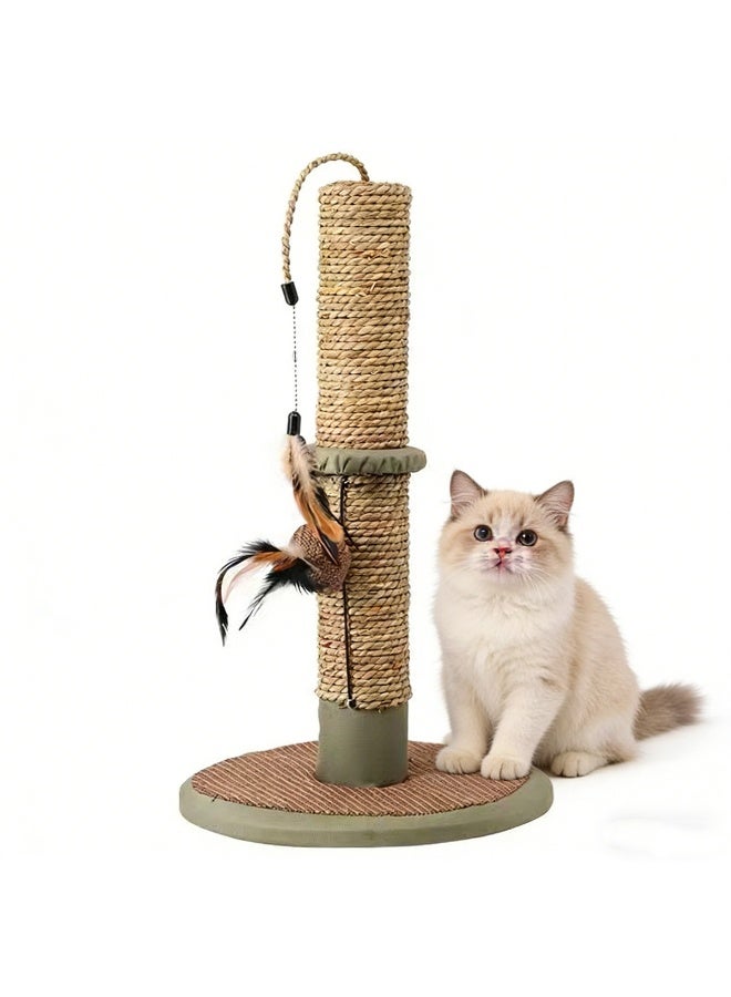Cat Scratching Post Scratch Tree Scratcher with Toy for Large Small Cats Kittens - Image 1