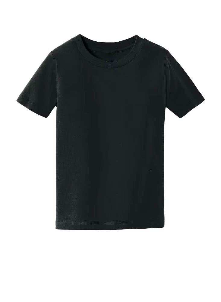 PRINTSHOP4ME Printshop4me Kids Round Neck boys T Shirt 170 GSM Pure Cotton Basic Colors  - Image 3