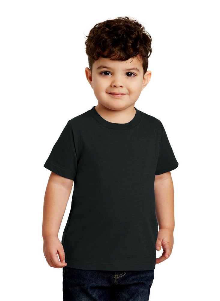 PRINTSHOP4ME Printshop4me Kids Round Neck boys T Shirt 170 GSM Pure Cotton Basic Colors  - Image 1