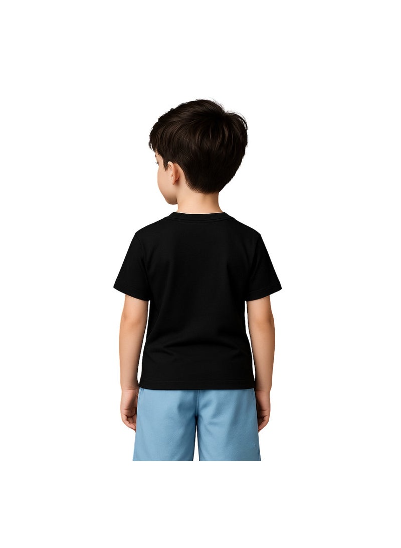 Printshop4me Kids Round Neck boys T Shirt 170 GSM Pure Cotton Basic Colors - Image 5