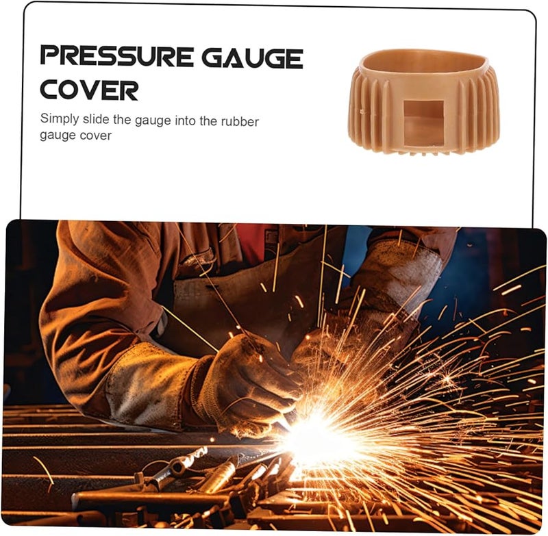 2 Pcs Oxygen Acetylene Regulator Gauge Protector Cover Kit For Propane Pressure - Image 5