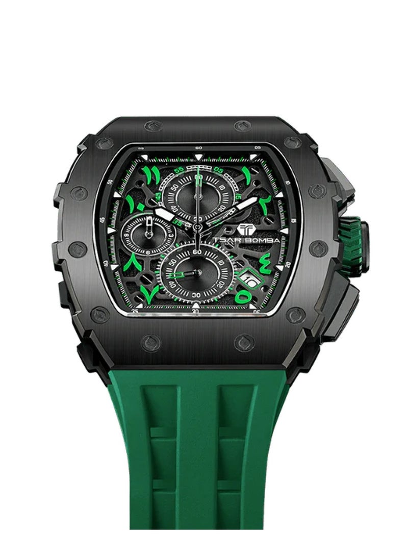 TSAR BOMBA - Men's Chronograph Elemental Series-Calendar Version Watch TB8204QA-06 - Image 1