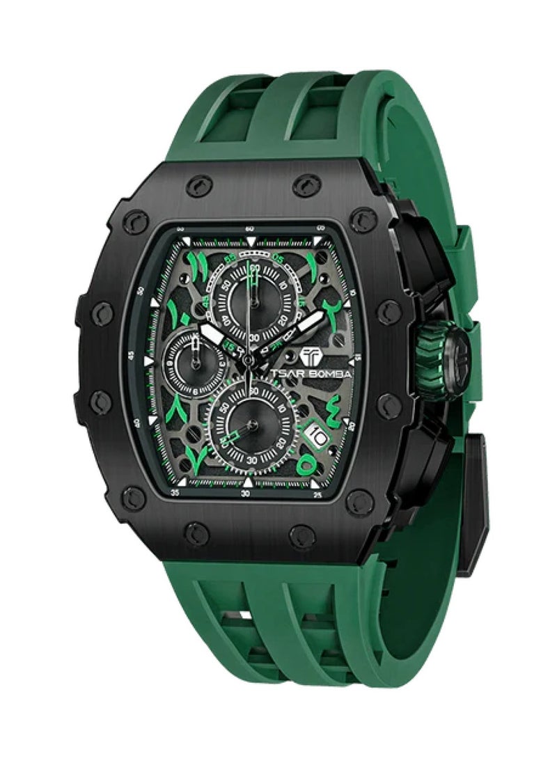 TSAR BOMBA - Men's Chronograph Elemental Series-Calendar Version Watch TB8204QA-06 - Image 1